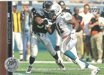 O.J. McDuffie Miami Dolphins 1996 Upper Deck NFL #285